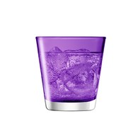 英國LSA 艷彩透底廣口玻璃杯 (紫羅蘭)