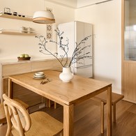 丹麥Sketch Simple全實心橡木餐桌
