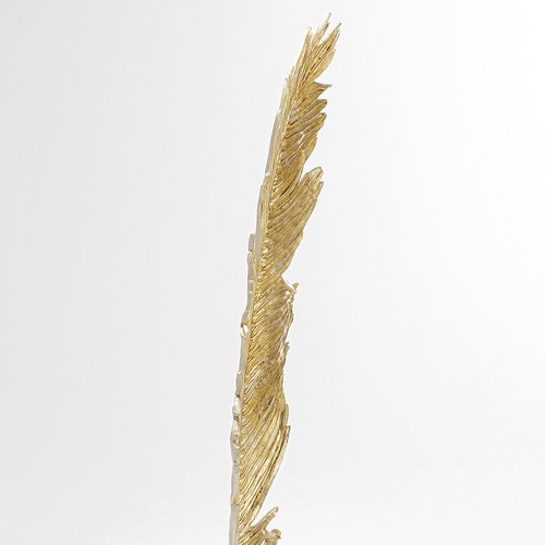 德國KARE 金緻羽毛雕塑擺飾 (高147公分)