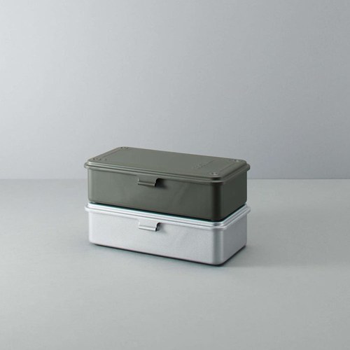 日本TRUSCO 上掀式工具收納盒 (銀、20.3公分)