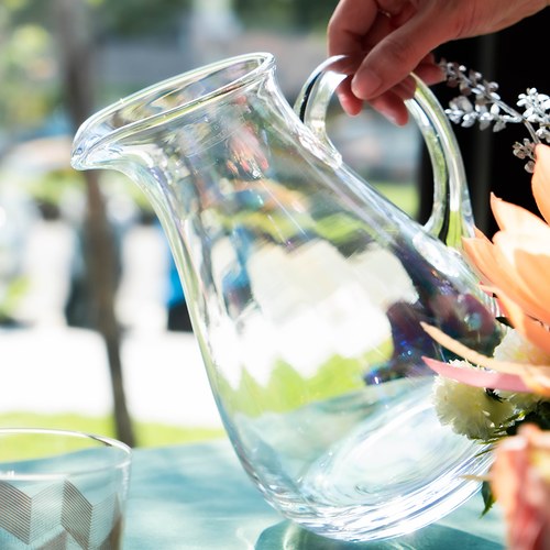 英國LSA 貝殼絢彩玻璃水壺