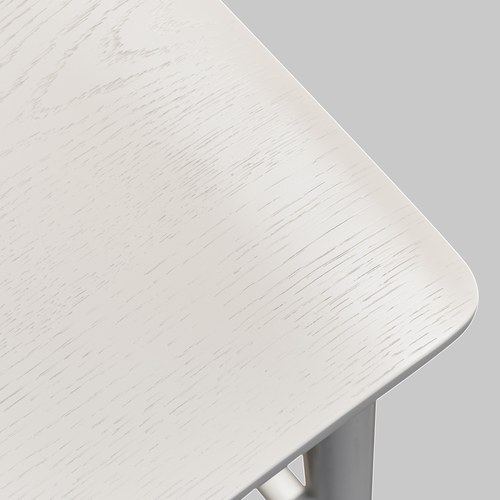 丹麥Sketch 簡約L型高腳吧台椅 (白)