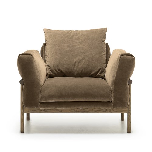 丹麥Tolv Timm提姆單人沙發(土棕貓抓布)