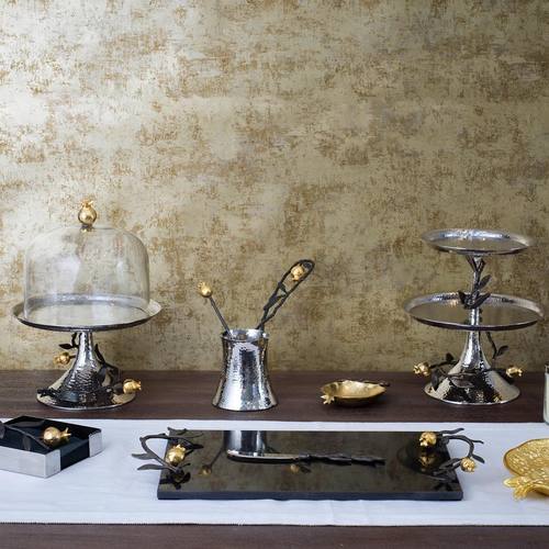 美國MichaelAram工藝飾品 鮮嫩石榴系列茶壺