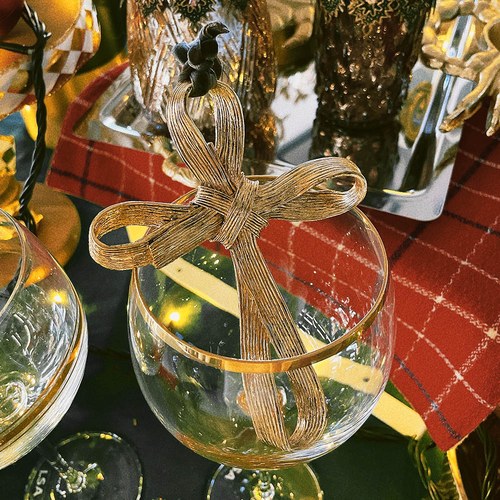 美國MichaelAram工藝飾品 棕櫚葉十字聖誕裝飾