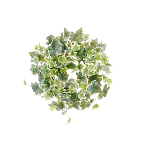 荷蘭Emerald人造植物 青綠色長春藤花環 (直徑25公分)