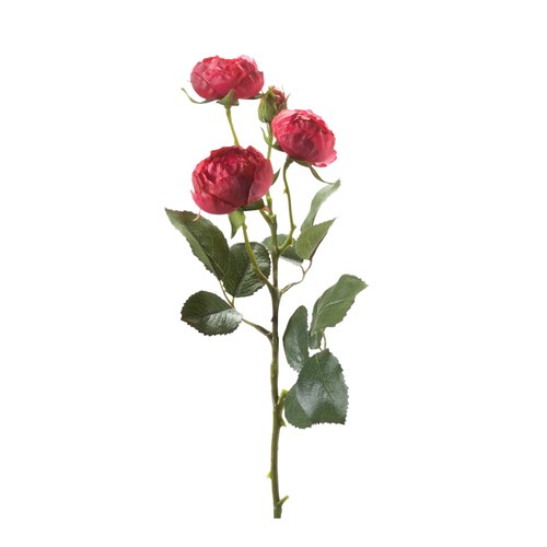 荷蘭Emerald人造花藝 紅色玫瑰花 (長42公分)
