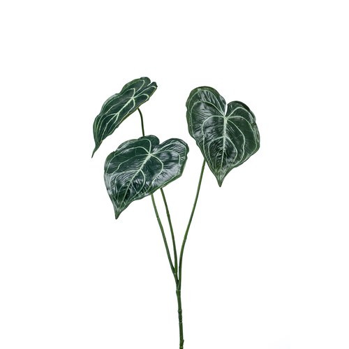 荷蘭Emerald人造植物 圓葉花燭(62公分)