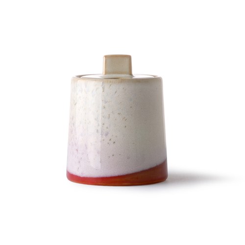 荷蘭 HkLiving 70年代寫意復古牛奶壺糖罐組 (紅)