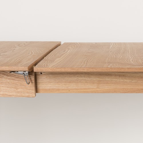 荷蘭Zuiver簡約木作延伸餐桌(梣木、長120公分)