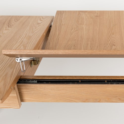 荷蘭Zuiver簡約木作延伸餐桌(梣木、長120公分)