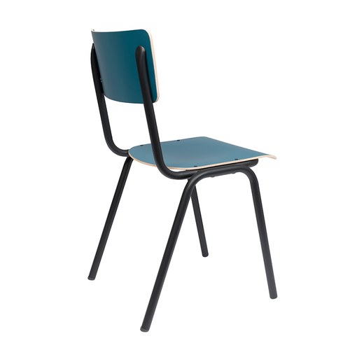 荷蘭Zuiver 返校休閒可堆疊單椅(霧藍)