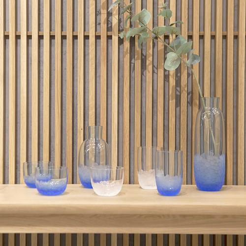 德國Guaxs玻璃水瓶 OTTILIE系列 (水藍、750毫升)