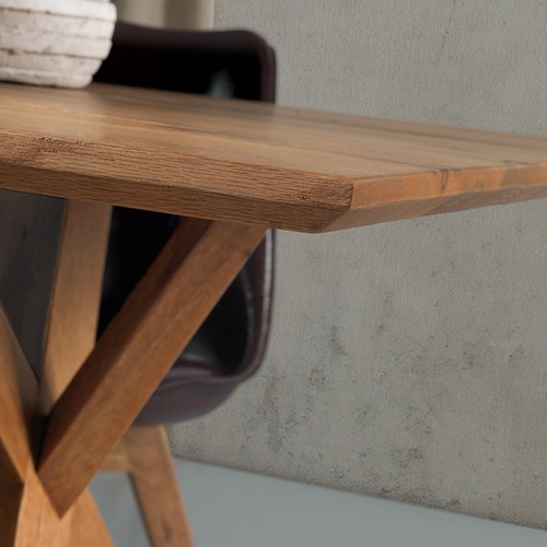 義大利OliverB 枝幹狀桁架實木餐桌 (160x80公分)