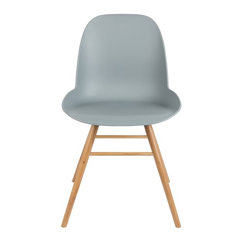荷蘭Zuiver 艾伯特簡約弧形單椅 (淺灰)