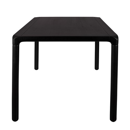 荷蘭Zuiver 倒角設計餐桌 (黑)