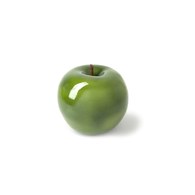 德國BULL＆STEIN 鮮綠色陶瓷釉光蘋果雕塑 (室內、直徑5.5公分)