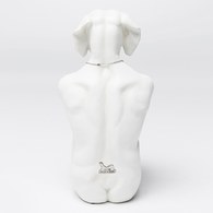 德國KARE 擬人藝術雕塑擺飾 (白狗)