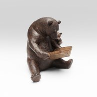 德國KARE 林野親子熊雕塑擺飾