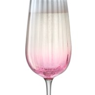英國LSA 薄暮漸層暈染香檳杯2入組 (櫻花粉、250毫升)