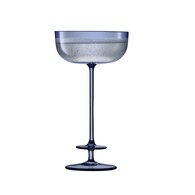 英國LSA 威尼斯派對 香檳高腳碟2入組 (午夜藍、210毫升)