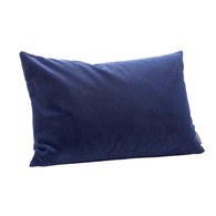 丹麥Hubsch 藏藍純色長型靠枕