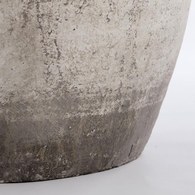 丹麥Lene Bjerre 水泥色復古花器 (直徑39公分)