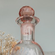 丹麥Nordal 手工切割透彩玻璃醒酒器 (小、玫瑰粉)