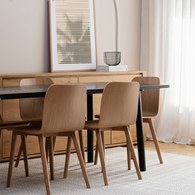 丹麥Sketch 簡約木作L型單椅 (橡木)