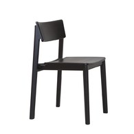 丹麥Sketch Poise典藏實木可堆疊單椅(墨黑)