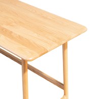 丹麥Sketch Author北歐寧靜生活書桌 (橡木、長 125 公分)