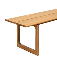 丹麥Sketch Hover設計師輪廓長凳(橡木/170公分)