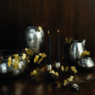 美國MichaelAram工藝飾品 銀杏蝴蝶系列滅燭器