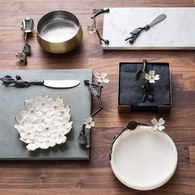 美國MichaelAram工藝飾品 山茱萸系列大理石托盤