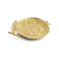 美國Michael Aram 鮮嫩石榴造型金色托盤