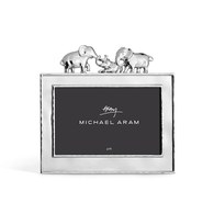 美國Michael Aram 溫馨家庭大象系列相框架(銀、4x6吋)