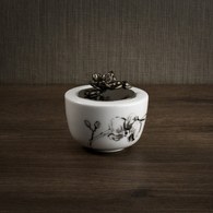 美國MichaelAram 黑蘭花系列午茶糖罐