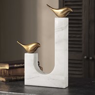美國 Uttermost 和平白鴿雕塑擺飾