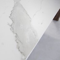 義大利OliverB 陶瓷實木柱腳餐桌 (長200公分)