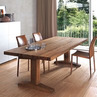 義大利OliverB 奧斯陸實木餐桌 (長180公分)
