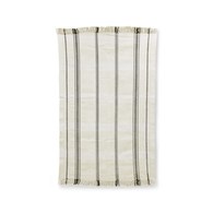 荷蘭 HkLiving 質感編織條紋地毯 (白)