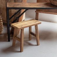 荷蘭RawMaterials 歐式休閒木椅凳 (長35公分)