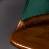 荷蘭Zuiver天鵝絨拼接木質邊桌