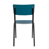 荷蘭Zuiver 返校休閒可堆疊單椅(霧藍)