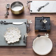 美國MichaelAram工藝飾品 山茱萸系列造型飾品盤