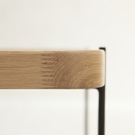 丹麥Sketch立體邊緣雙層方形邊桌(橡木)