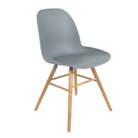 荷蘭Zuiver 艾伯特簡約弧形單椅 (淺灰)