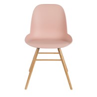 荷蘭Zuiver 艾伯特簡約弧形單椅 (淡粉)